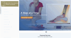 Desktop Screenshot of footcareri.com